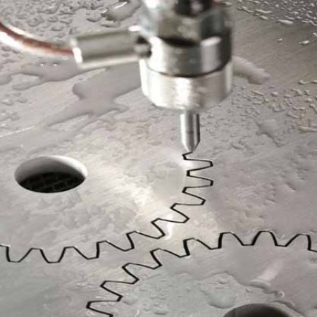 WATERJET METAL CUTTING
